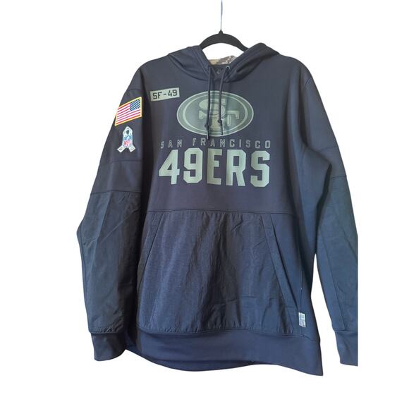 Men's Nike NFL San Francisco 49ers Salute to Service Hoodie L